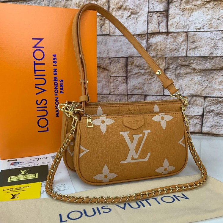 LOUİS VUİTTON MULTİ POCHETTE ACCESSORİES HARDAL